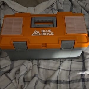 Blue Ridge Orange and Gray Toolbox
